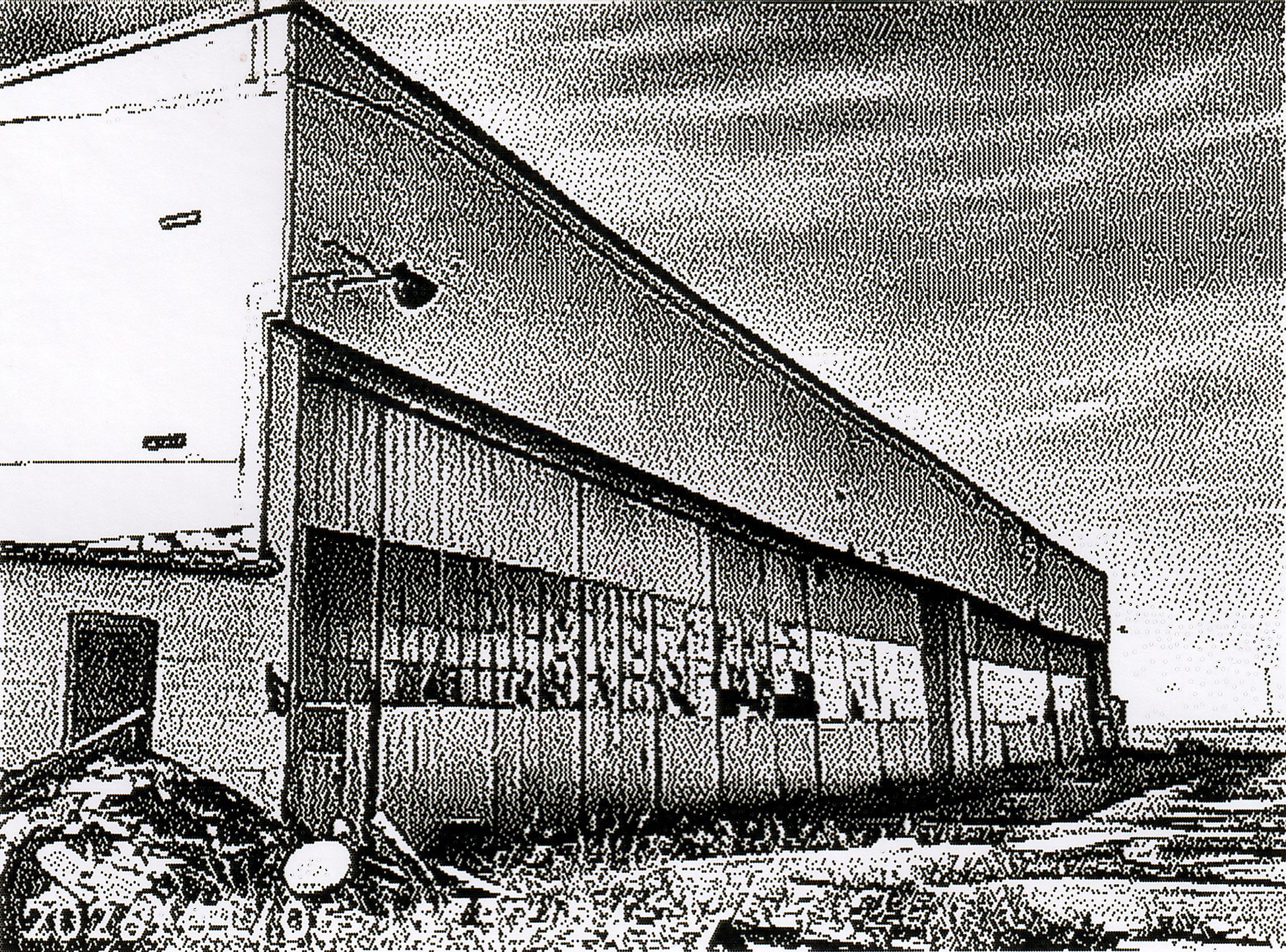 Abandoned building exterior 03, RCAF Aerodrome, Vulcan, AB, 2026-03-07