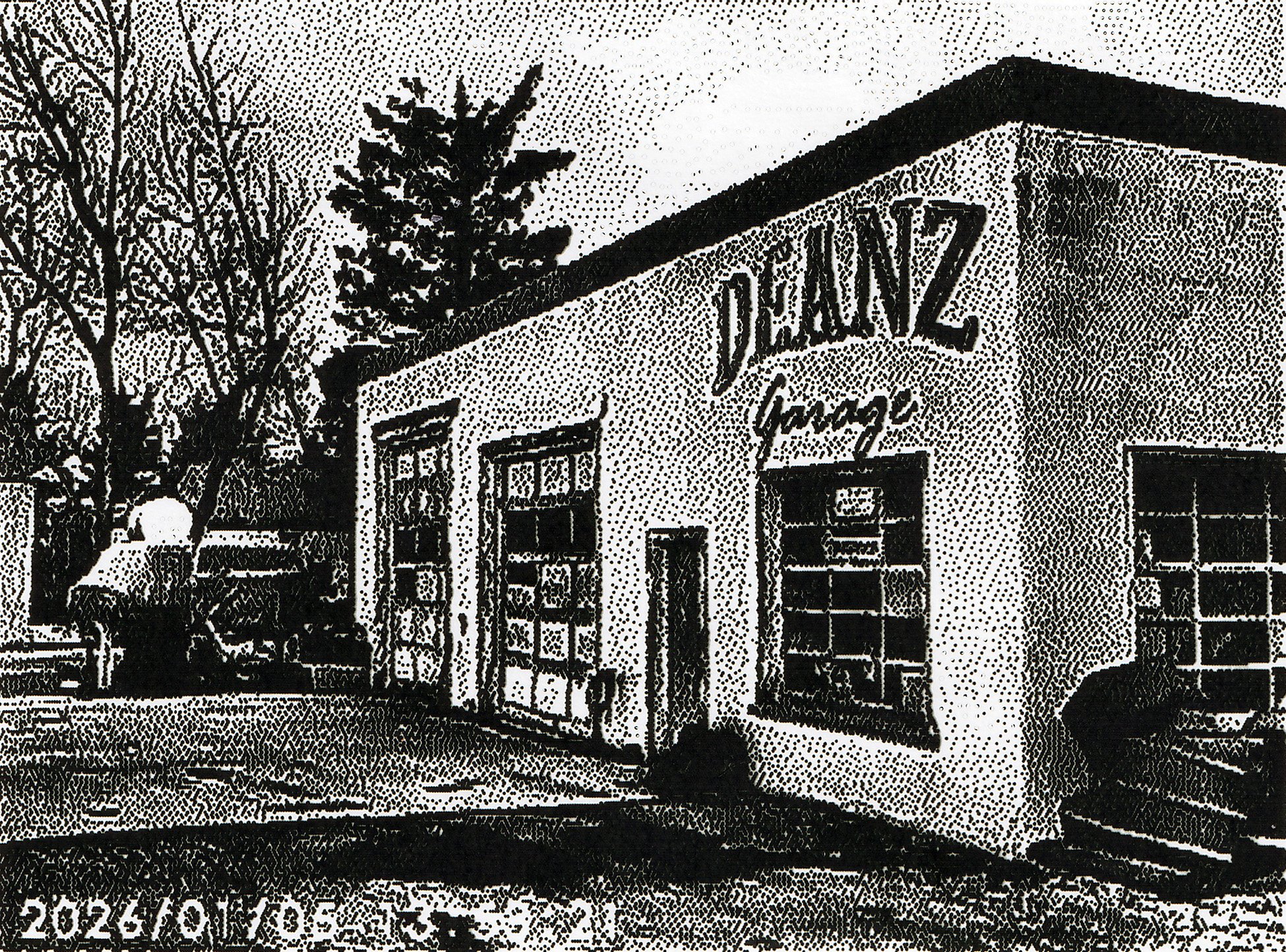 Deanz Garage (Landscape), Highway 23 near Mossleigh, AB, 2026-03-07