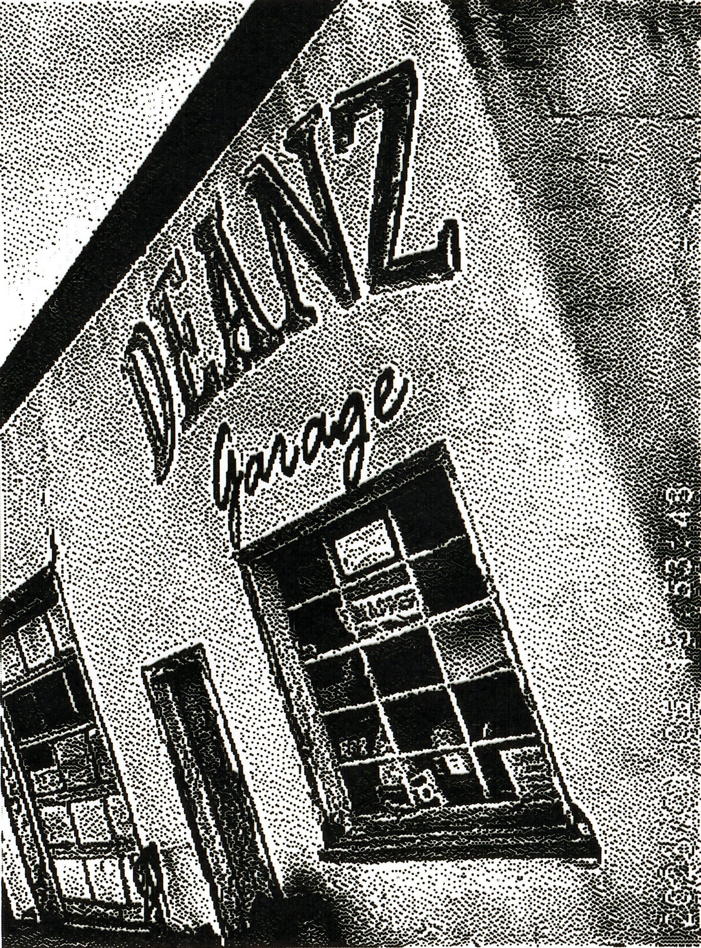 Deanz Garage (Portrait), Highway 23 near Mossleigh, AB, 2026-03-07