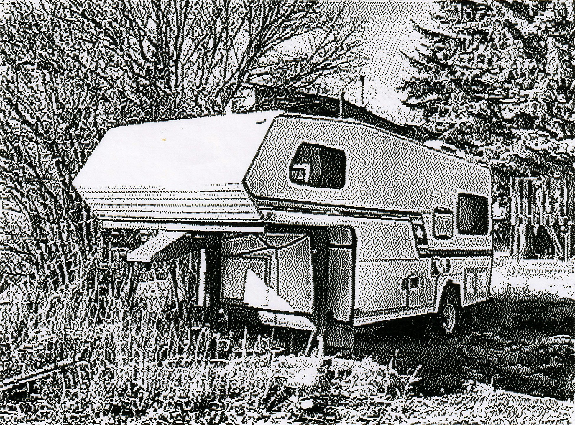 Fungible travel trailer, Barons, AB, 2026-03-07