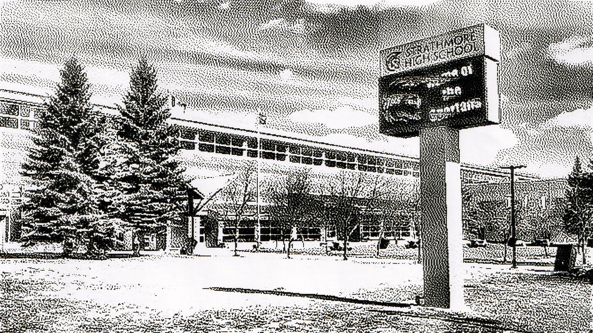 Home of The Spartans, Strathmore High, Strathmore, AB, 2026-03-22