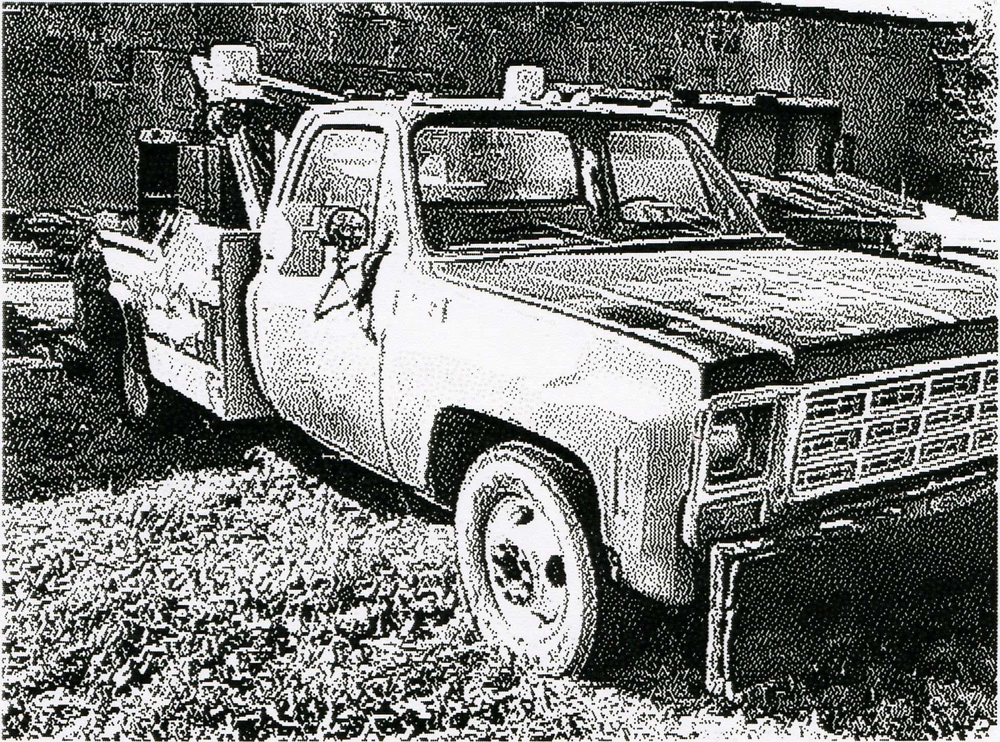 Retired tow truck, Barons, AB, 2026-03-07