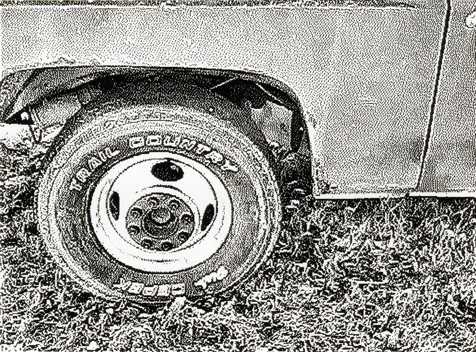 The legendary Dick Cepek Trail Country heavy duty tire, Barons, AB, 2026-03-07