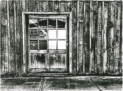 Doorway with a view, Barons, AB, 2026-03-07