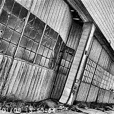 Abandoned building exterior 02, RCAF Aerodrome, Vulcan, AB, 2026-03-07