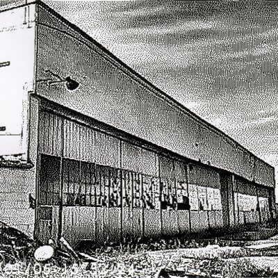 Abandoned building exterior 03, RCAF Aerodrome, Vulcan, AB, 2026-03-07
