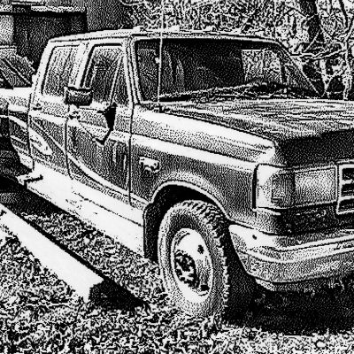 Ford F350 with dualies, Barons, AB, 2026-03-07