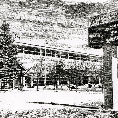 Home of The Spartans, Strathmore High, Strathmore, AB, 2026-03-22