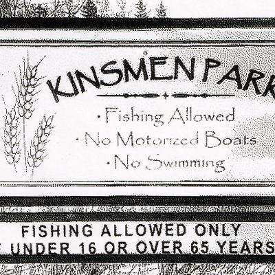 No fishing for you, Kinsmen Park, Strathmore, AB, 2026-03-19