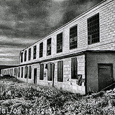 bandoned building exterior 01, RCAF Aerodrome, Vulcan, AB, 2026-03-07